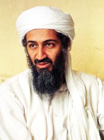 bin laden with gun. funny osama in laden pics.